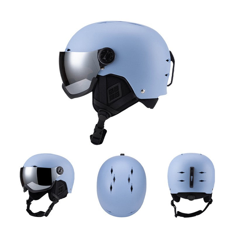 S-63G Hot selling winter sports ski helmets, adult warm and unisex ski helmets, rental and wholesale for ski resorts