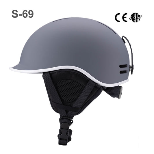 S-69 Trendy adult&Children ski helmet for both men and women of Leisure style, warm and windproof professional children's snow boading helmets