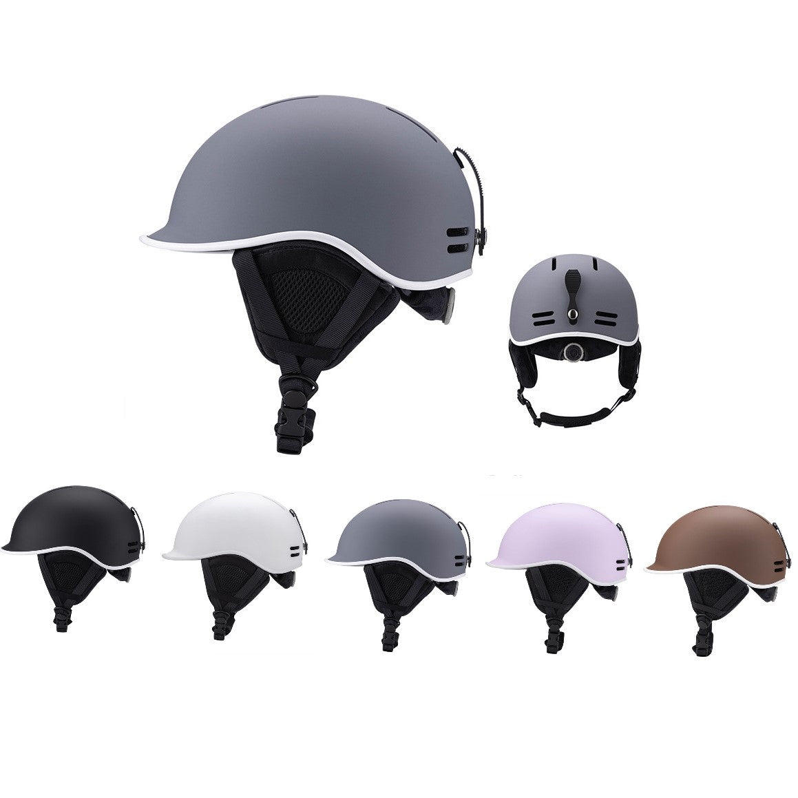 S-69 Trendy adult&Children ski helmet for both men and women of Leisure style, warm and windproof professional children's snow boading helmets