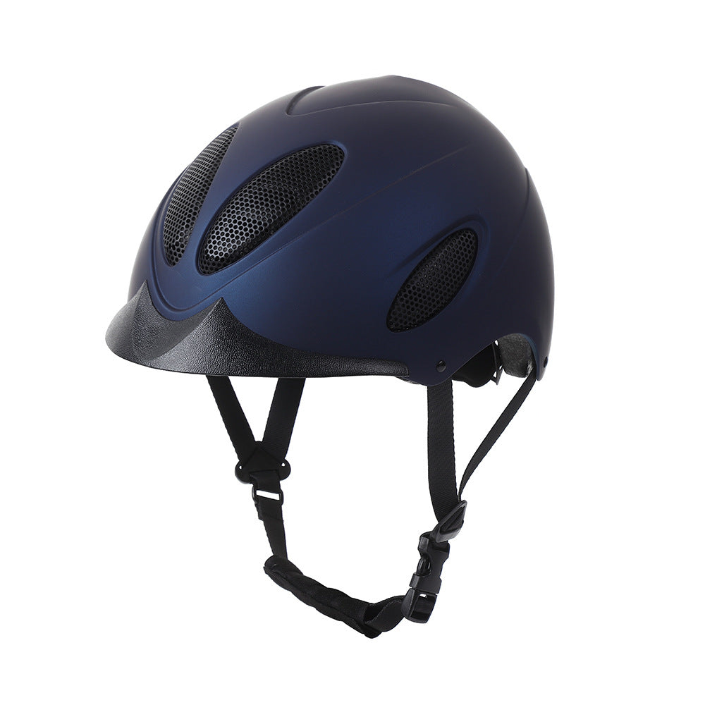 E-13 Equestrian Helmet CE ASTM SGS Certified ABS EPS Large honeycomb Ventilated Horse Riding Helmet Unisex Adult S/M/L, OEM ODM Available