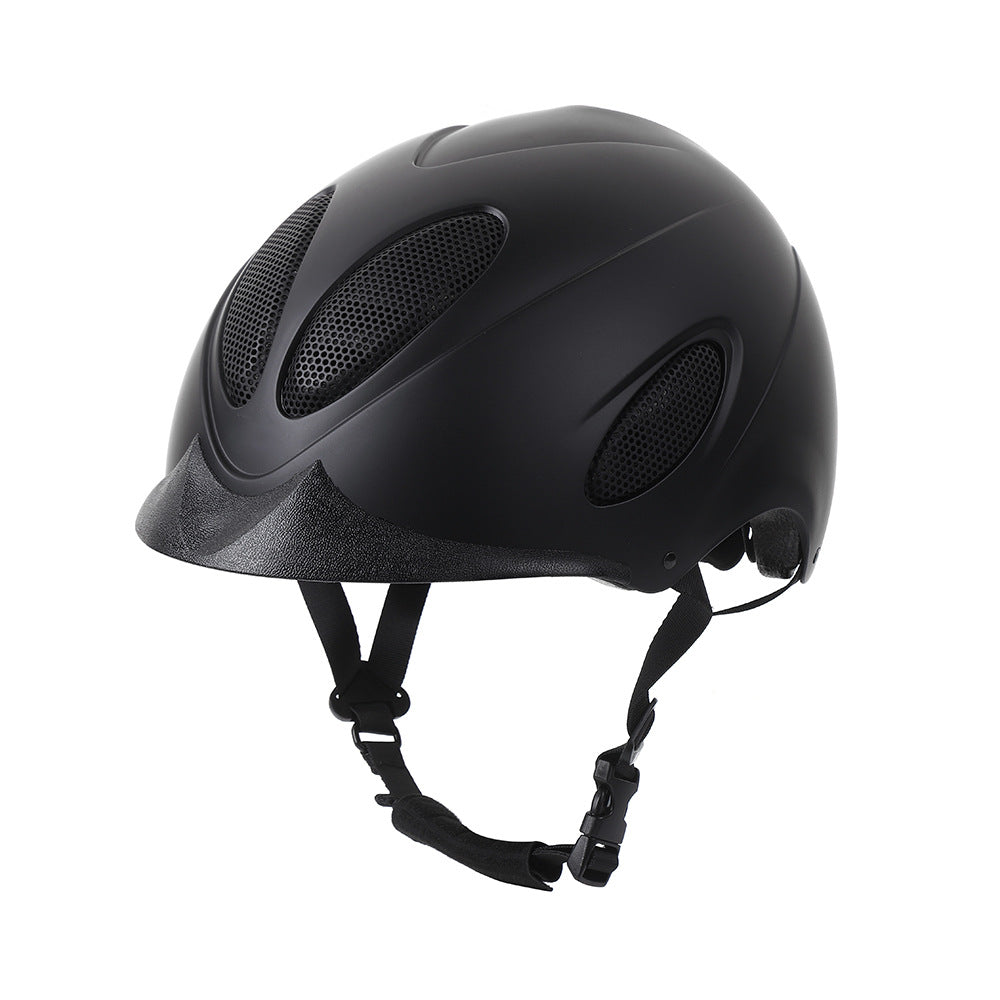 E-13 Equestrian Helmet CE ASTM SGS Certified ABS EPS Large honeycomb Ventilated Horse Riding Helmet Unisex Adult S/M/L, OEM ODM Available