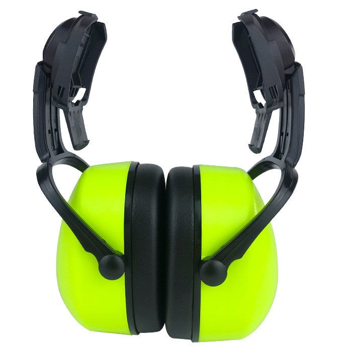 E-5001E Helmet-Mounted Earmuffs for Industrialization — Hearing Protection with Noise Isolation