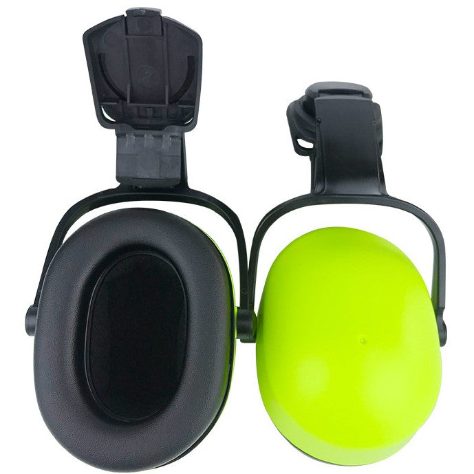 E-5001E Helmet-Mounted Earmuffs for Industrialization — Hearing Protection with Noise Isolation