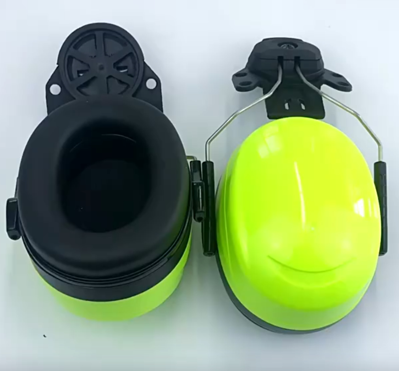 E-5001E Helmet-Mounted Earmuffs for Industrialization — Hearing Protection with Noise Isolation