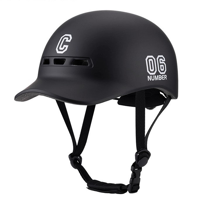 U-60HT Streetwear Bike Helmet | From Skatepark to Coffee Run | Multi-Impact Certified Cap Helmet for Urban Explorers | Low-Profile Commuter Design