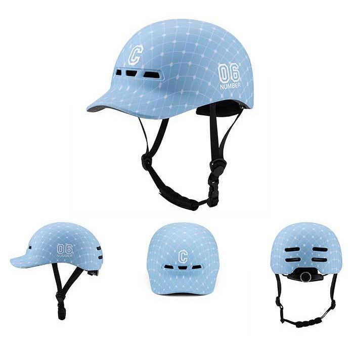 U-60HT Streetwear Bike Helmet | From Skatepark to Coffee Run | Multi-Impact Certified Cap Helmet for Urban Explorers | Low-Profile Commuter Design