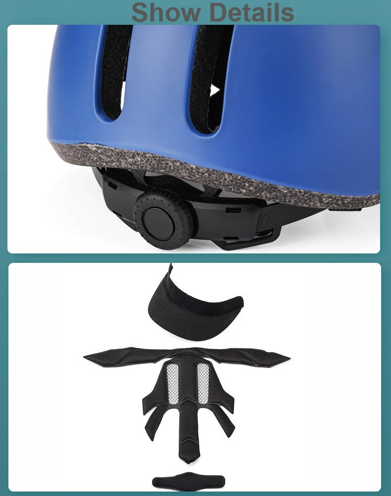 U-006YB Urban leisure style commuting helmet, suitable for all seasons, breathable men's and women's cycling helmets