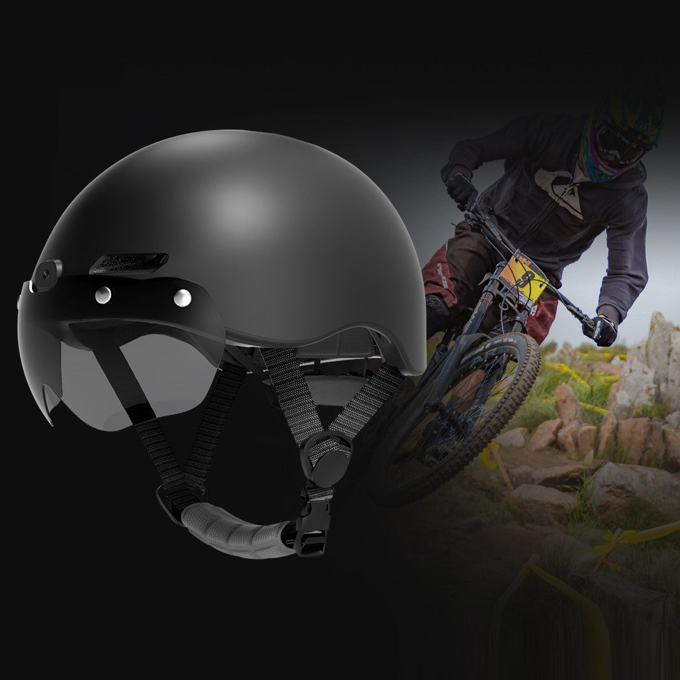 E6 pro 4K Ultra Clear Camera Helmet AI voice Operation Smart Bike Helmet with GPS track and WIFI/Bluetooth connection