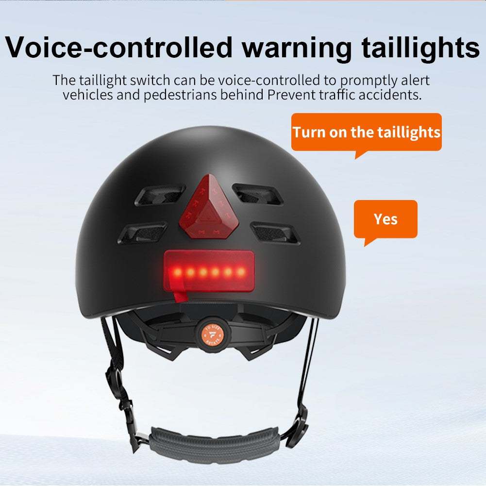 E6 AI Voice Shooting Smart Helmet integrated 720P dashcam Camera and Bluetooth