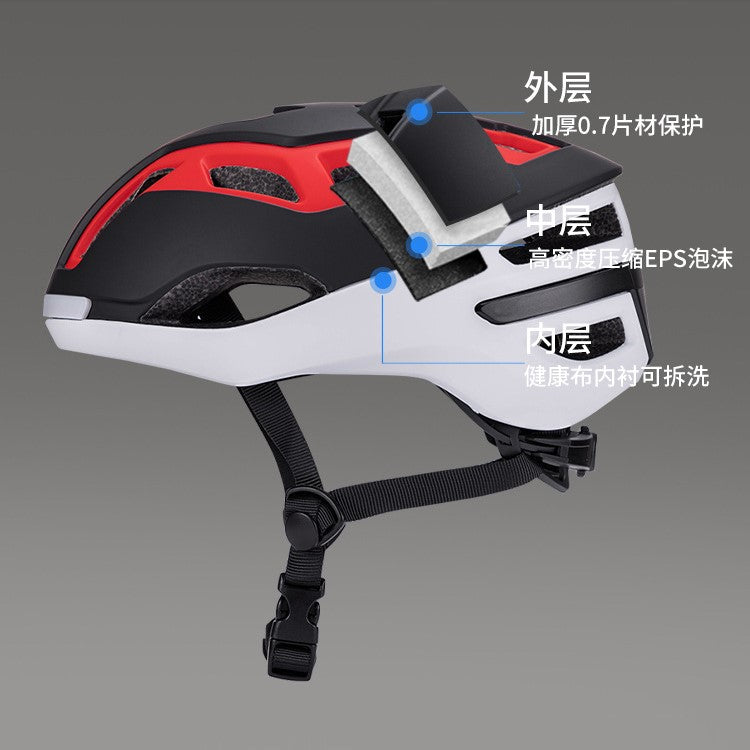 B-027 Front & Rear Lights helmets safety cycling helmets